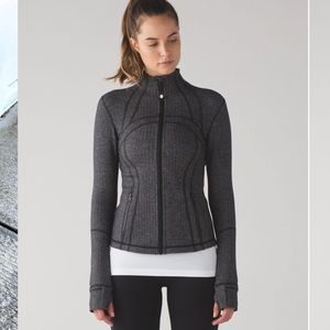 Lululemon Define Jacket Heathered Herringbone/Heathered Black Black